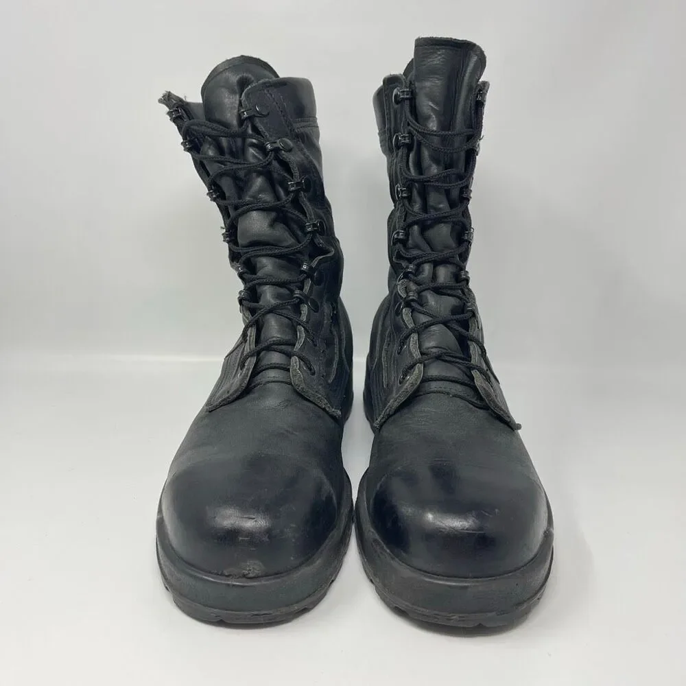 Belleville Military Steel Toe Boot 495 ST Black Leather Mens 11 R ASTM F 2413-18